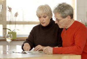 older couple planning life insurance